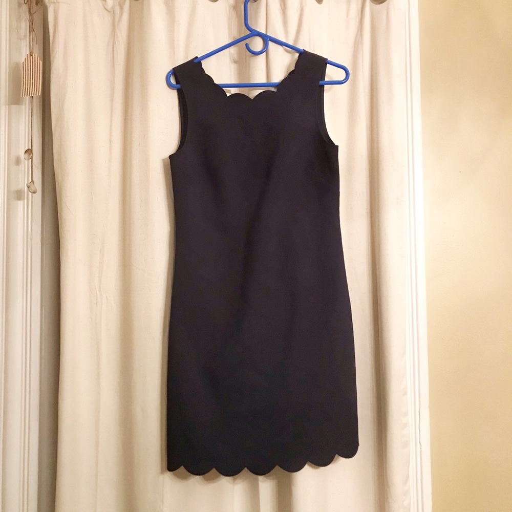 J. Crew Scalloped Dress